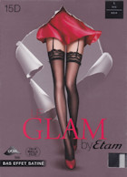 Etam stockings Glam satin effect